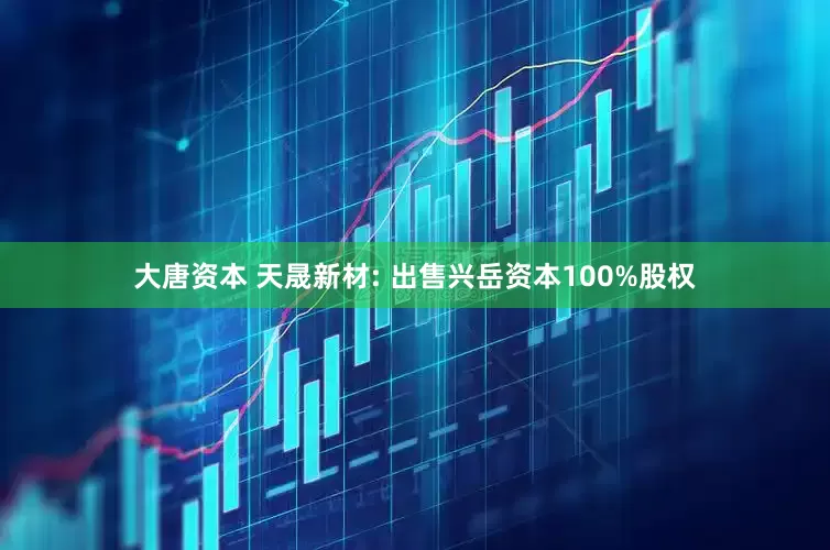 大唐资本 天晟新材: 出售兴岳资本100%股权